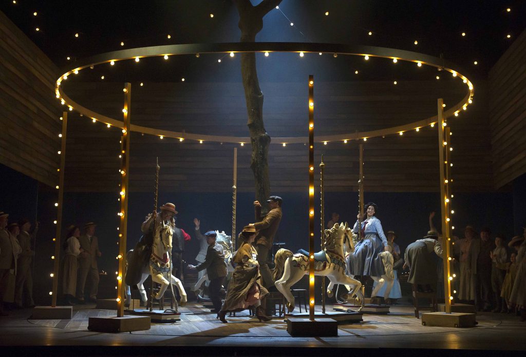 Production shot of Carousel Opera North